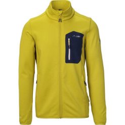 Bluza sportowa męska Elbrus Nomi. Żółte bluzy bez kaptura męskie ELBRUS, bez wzorów, z polaru, sportowe, bez kołnierzyka, bez ramiączek. Za 353.36 zł.