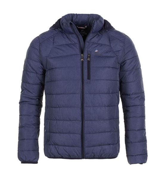 Kurtka narciarska Peak Mountain Cenzo. Niebieskie kurtki męskie Peak Mountain, xl, bez wzorów, z puchu. Za 322.00 zł.