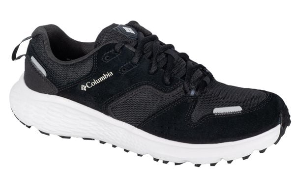 Buty trekkingowe męskie, Columbia Benson. Czarne buty trekkingowe męskie Columbia, z materiału, przed kostkę, bez zapięcia, trekkingowe. Za 289.99 zł.