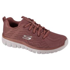 Buty sportowe Sneakersy damskie, Graceful - Get Connected. Czerwone buty sportowe na co dzień damskie Skechers, bez wzorów, trekkingowe, Skechers Sport. Za 199.99 zł.