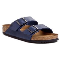 Klapki Birkenstock. Niebieskie klapki i japonki męskie Birkenstock. Za 319.99 zł.