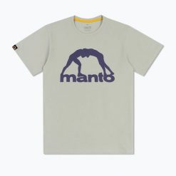 Koszulka męska MANTO Vibe 25. Szare t-shirty sportowe męskie Manto, m, z bawełny, bez ramiączek. Za 109.99 zł.
