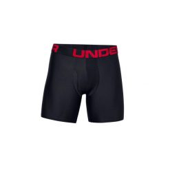 Boxer Under Armour TECH BOXERJOCK. Czarne bokserki męskie Under Armour, bez wzorów, z materiału. Za 241.20 zł.