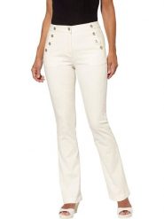 WITT WEIDEN Dżinsy - Regular fit - w kolorze kremowym rozmiar: 38. Białe jeansy damskie WITT WEIDEN, z podwyższonym stanem. Za 61.02 zł.