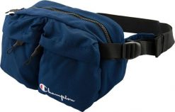 Torba na pasek Champion unisex w kolorze granatowym. Niebieskie paski męskie CHAMPION, bez wzorów, z materiału, retro. Za 148.99 zł.