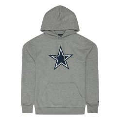 Bluza z kapturem Dallas Cowboys NFL. Szare bluzy z kapturem męskie New Era, xl, z bawełny. Za 186.50 zł.