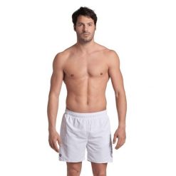 Kąpielówki męskie szorty spodenki na basen plażę Arena Fundamentals. Niebieskie kąpielówki męskie Arena, m, bez wzorów, do pływania. Za 69.99 zł.