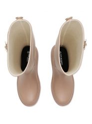 Ilse Jacobsen Kalosze w kolorze beżowym rozmiar: 38. Brązowe kalosze damskie Ilse Jacobsen, bez wzorów, z materiału. Za 208.99 zł.