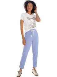 Heine Koszulka w kolorze białym rozmiar: 44. Białe t-shirty damskie Heine, bez wzorów, bez kołnierzyka. Za 51.95 zł.