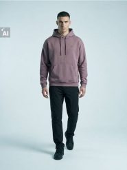 Bluza hoodie z bawełną SNSY PERFORMANCE - fioletowy. Fioletowe bluzy bez kaptura męskie Sinsay, l, z bawełny. Za 79.99 zł.