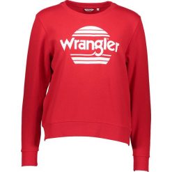 Bluza w kolorze czerwonym. Czerwone bluzy bez kaptura damskie Wrangler, l, z bawełny. W wyprzedaży za 109.95 zł.