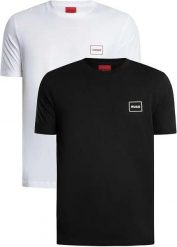 Zestaw koszulek męskich Hugo T-Shirt Dugopak Open Miscellaneous (50548566-960) M. T-shirty męskie Hugo Boss, m, bez wzorów, z bawełny, bez kołnierzyka. Za 289.76 zł.