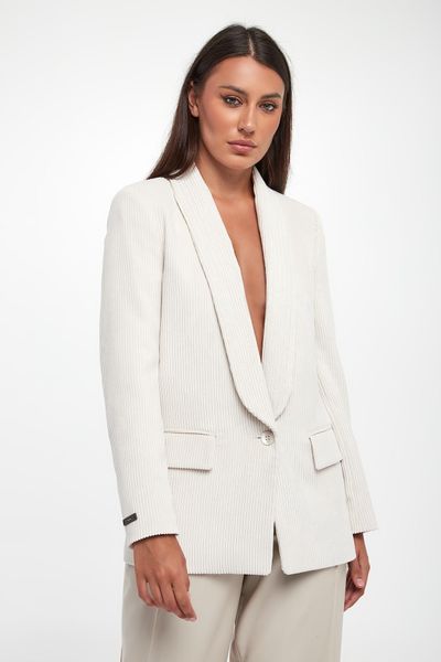 Marynarka damska sztruksowa PESERICO. Marynarki i żakiety damskie Peserico, bez wzorów, ze sztruksu. Za 3,479.00 zł.