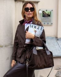 Torebka damska worek hobo bag skóra naturalna - MARCO MAZZINI czarna s288c. Czarne torebki klasyczne damskie bez wzorów, ze skóry, bez dodatków. Za 499.00 zł.