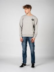 Champion Bluza "C-Neck" | HBGF88H586N8A | Mężczyzna | Szary. Szare bluzy bez kaptura męskie CHAMPION, m, z bawełny. W wyprzedaży za 129.00 zł.