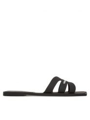 KARL LAGERFELD Klapki Jelly IV KL80025 Czarny. Czarne klapki damskie Karl Lagerfeld, bez wzorów, z tworzywa sztucznego, bez obcasa. Za 189.99 zł.