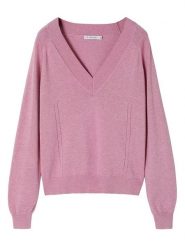 TATUUM Sweter w kolorze różowym rozmiar: XXL. Różowe swetry klasyczne damskie Tatuum, xxl, z bawełny, bez kołnierzyka. Za 148.26 zł.