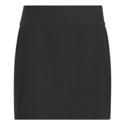 Damskie spódnico-spodenki Addidas Ultimate365. Czarne szorty damskie Adidas, bez wzorów, z materiału, eleganckie. Za 298.05 zł.