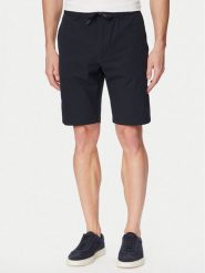 BOSS Szorty materiałowe 50562365 Granatowy Regular Fit. Niebieskie szorty męskie Boss, z materiału, bez kołnierzyka. Za 549.99 zł.