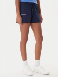 Kappa Szorty sportowe Fefra 351K2RW Granatowy Regular Fit. Niebieskie spodenki sportowe damskie Kappa, m, z bawełny. Za 99.99 zł.