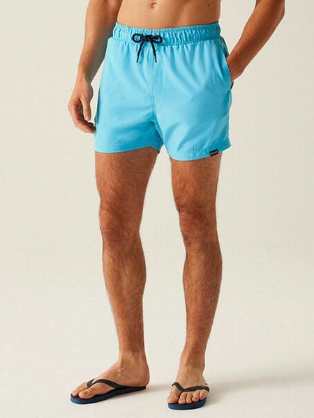 Regatta Szorty kąpielowe "Mawson" w kolorze błękitnym rozmiar: XXL. Niebieskie szorty sportowe męskie Regatta, xxl, z materiału, outdoorowe. Za 60.88 zł.