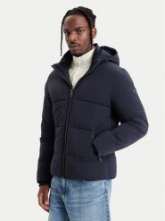 Guess Kurtka zimowa M6BL58 W4170 Granatowy Regular Fit. Niebieskie kurtki męskie Guess, na zimę, l, z aplikacjami, z syntetyku, bez kaptura. Za 864.99 zł.