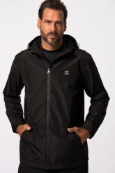 Męska Kurtka przeciwdeszczowa pełna funkcjonalność 3 funkcje outdoor. Czarne kurtki outdoor męskie JAY-PI, m, bez wzorów, z materiału, z kapturem. Za 639.99 zł.