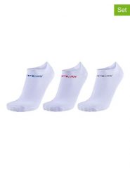 Replay Underwear Skarpety (3 pary) w kolorze białym rozmiar: 39-42. Białe skarpetki męskie Replay Underwear, bez wzorów, ze splotem. Za 26.99 zł.