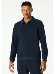 Schiesser Bluza w kolorze granatowym rozmiar: 52. Niebieskie bluzy bez kaptura męskie Schiesser. Za 122.67 zł.