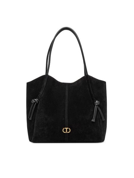 TWINSET Torebka 252TD8350 Czarny. Czarne torebki klasyczne damskie Twinset, bez wzorów, ze skóry, bez dodatków. Za 1,359.00 zł.