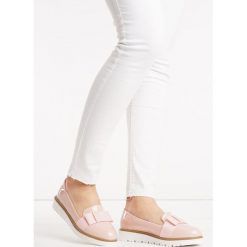 Różowe Mokasyny Mabel. Czerwone mokasyny damskie Born2be. Za 39.99 zł.