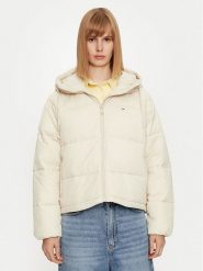Tommy Jeans Kurtka zimowa Vail DW0DW18841 Beżowy Regular Fit. Brązowe kurtki damskie Tommy Jeans, na zimę, xl, bez wzorów, z jeansu, bez kaptura. Za 689.99 zł.