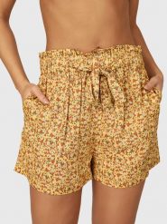 Brunotti Szorty "Tarifa" w kolorze żółtym ze wzorem rozmiar: L. Żółte szorty damskie BRUNOTTI, bez wzorów, z wiskozy. Za 91.56 zł.