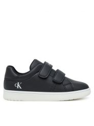 Calvin Klein Sneakersy V1X9-83151-1355 S Czarny. Czarne buty sportowe chłopięce CALVIN KLEIN, ze skóry, bez zapięcia. Za 219.99 zł.