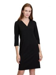 CARTOON Sukienka w kolorze czarnym rozmiar: 42. Czarne sukienki damskie Cartoon, bez wzorów, bez kołnierzyka, bez ramiączek, mini. Za 126.15 zł.