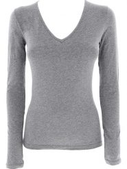 COTONELLA Koszulka w kolorze szarym rozmiar: L. Szare t-shirty damskie Cotonella, l, bez wzorów, bez kołnierzyka. Za 43.57 zł.