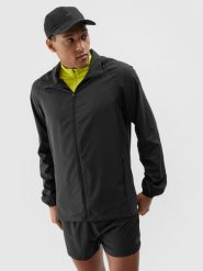 4F Kurtka do biegania Ultralight męska - czarna XXL. Czarne kurtki treningowe męskie 4f, na lato, m, bez wzorów, z dzianiny, do biegania. W wyprzedaży za 139.99 zł.
