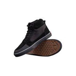 Buty rowerowe (platformy) LEATT Shoe Flat 1.0 Hi. Czarne buty trekkingowe męskie LEATT, bez zapięcia, rowerowe. Za 469.00 zł.