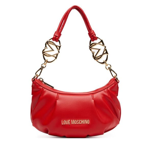 Torebka LOVE MOSCHINO. Czerwone torebki klasyczne damskie Love Moschino, bez wzorów, bez dodatków. Za 589.99 zł.
