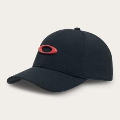 Czapka z daszkiem unisex Oakley TINCAN czarna FOS911545-04C r S/M. Czarne czapki męskie Oakley, na lato, bez wzorów, z elastanu, eleganckie. Za 105.34 zł.