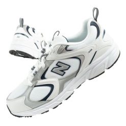 Buty sportowe New Balance ML408A białe. Białe buty sportowe na co dzień męskie z gumy, bez zapięcia. Za 620.26 zł.