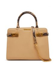 Steve Madden Torebka Blorens SM13001647 Beżowy. Brązowe torebki klasyczne damskie Steve Madden, bez wzorów, ze skóry, bez dodatków. Za 359.99 zł.