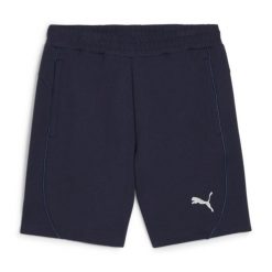 Szorty Puma TeamFinal. Niebieskie szorty męskie Puma, bez kołnierzyka. Za 233.99 zł.