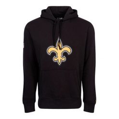 Bluza z kapturem New Orleans Saints NFL. Czarne bluzy z kapturem męskie New Era, m. Za 294.50 zł.