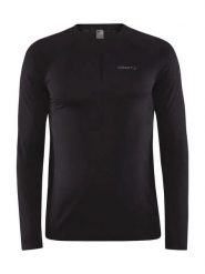 Craft Active Cool Intensity LS M – lekka termoaktywna koszulka z długim rękawem. Czarne bielizna termoaktywna męska Craft, m, z materiału, bez ramiączek, na fitness i siłownię. Za 274.10 zł.