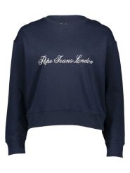 Pepe Jeans Bluza w kolorze granatowym rozmiar: XS. Niebieskie bluzy bez kaptura damskie Pepe Jeans, xs, z jeansu. Za 79.77 zł.