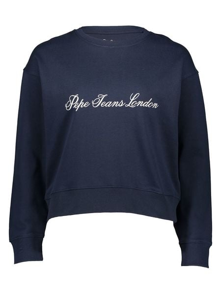 Pepe Jeans Bluza w kolorze granatowym rozmiar: XS. Niebieskie bluzy bez kaptura damskie Pepe Jeans, xs, z jeansu. Za 79.77 zł.