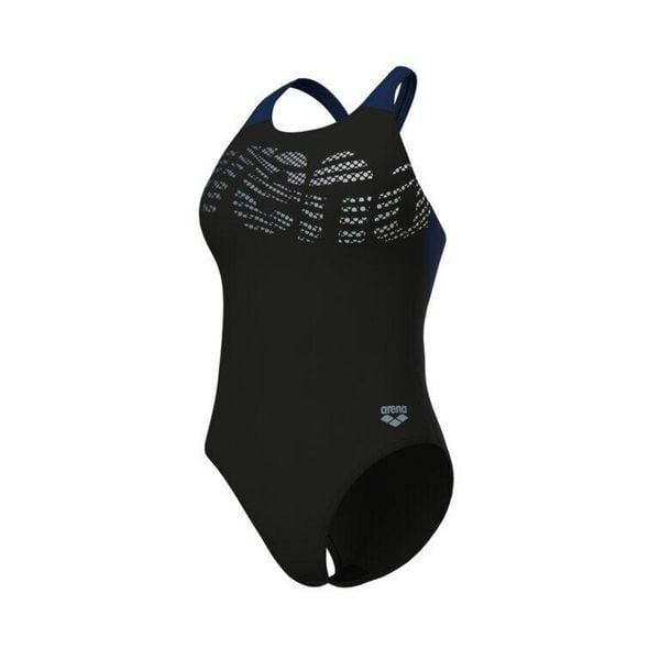 Damski kostium kąpielowy 1-częściowy Arena Flowing V Back. Czarne stroje jednoczęściowe damskie Arena, l, bez wzorów. Za 248.50 zł.