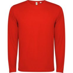 Koszulka Z Długim Rękawem Unisex Dla Dorosłych Estoril. Czerwone bluzki damskie ROLY, bez wzorów, bez kołnierzyka. Za 35.99 zł.