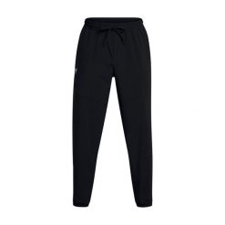 Spodnie do biegania Under Armour Vibe Woven. Białe spodnie sportowe męskie Under Armour, z materiału. Za 325.00 zł.